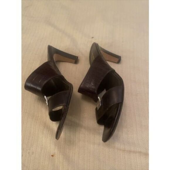 Brighton "Ryan" Brown Leather Open Toe Sandals Women's Shoes Size 8 - Picture 5 of 8